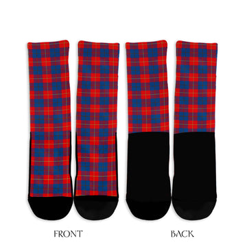 Galloway Red Tartan Crew Socks