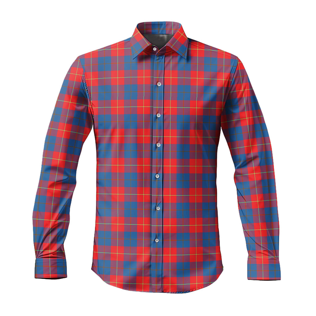 galloway-red-tartan-long-sleeve-button-up-shirt