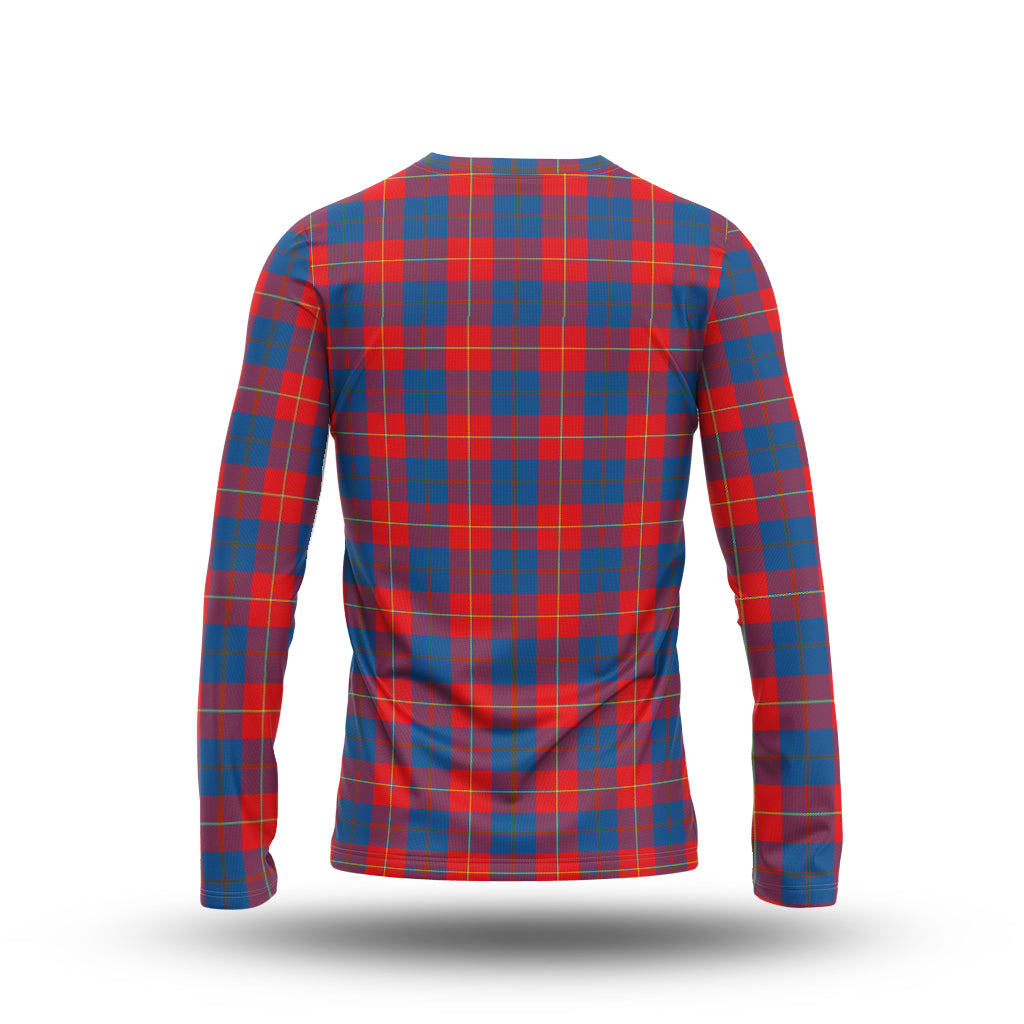 galloway-red-tartan-long-sleeve-t-shirt-with-family-crest