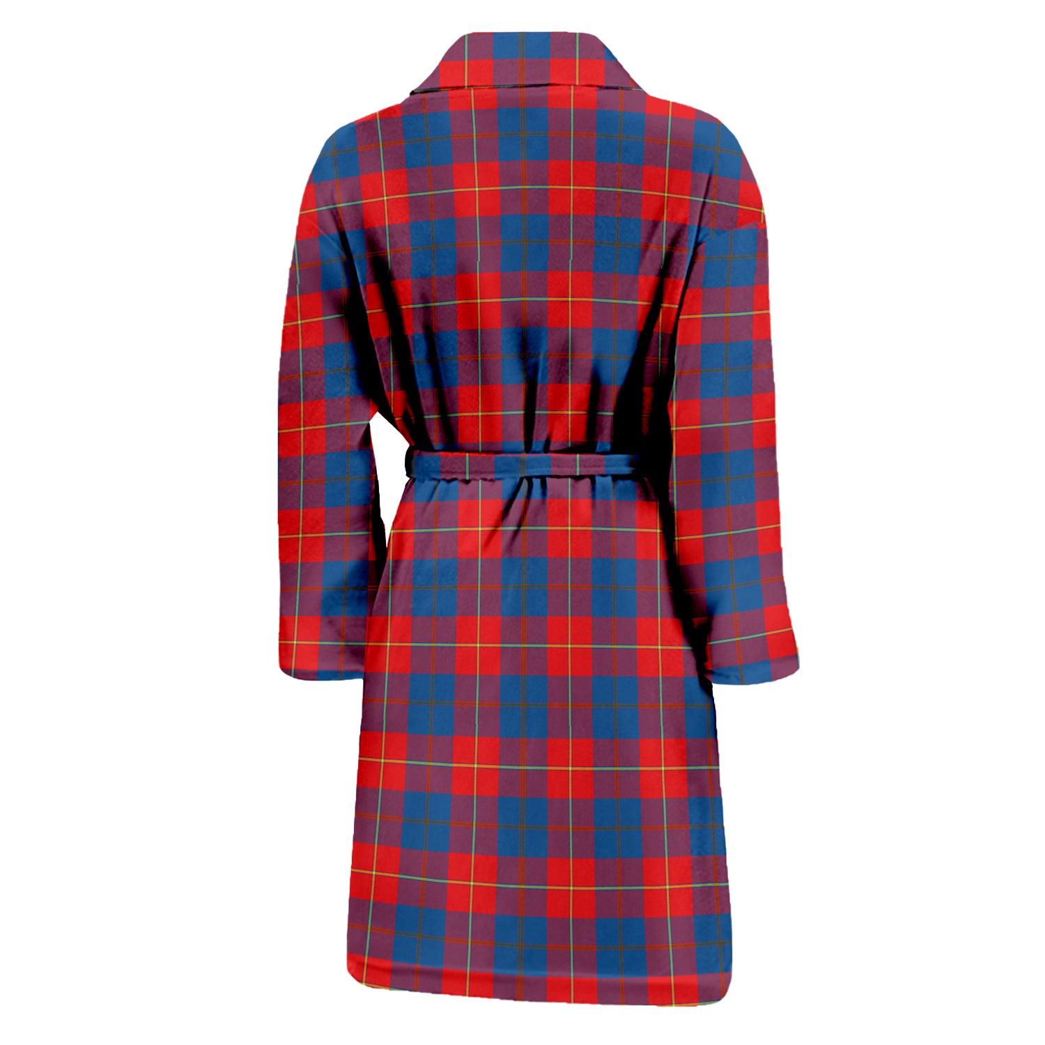 galloway-red-tartan-bathrobe-with-family-crest