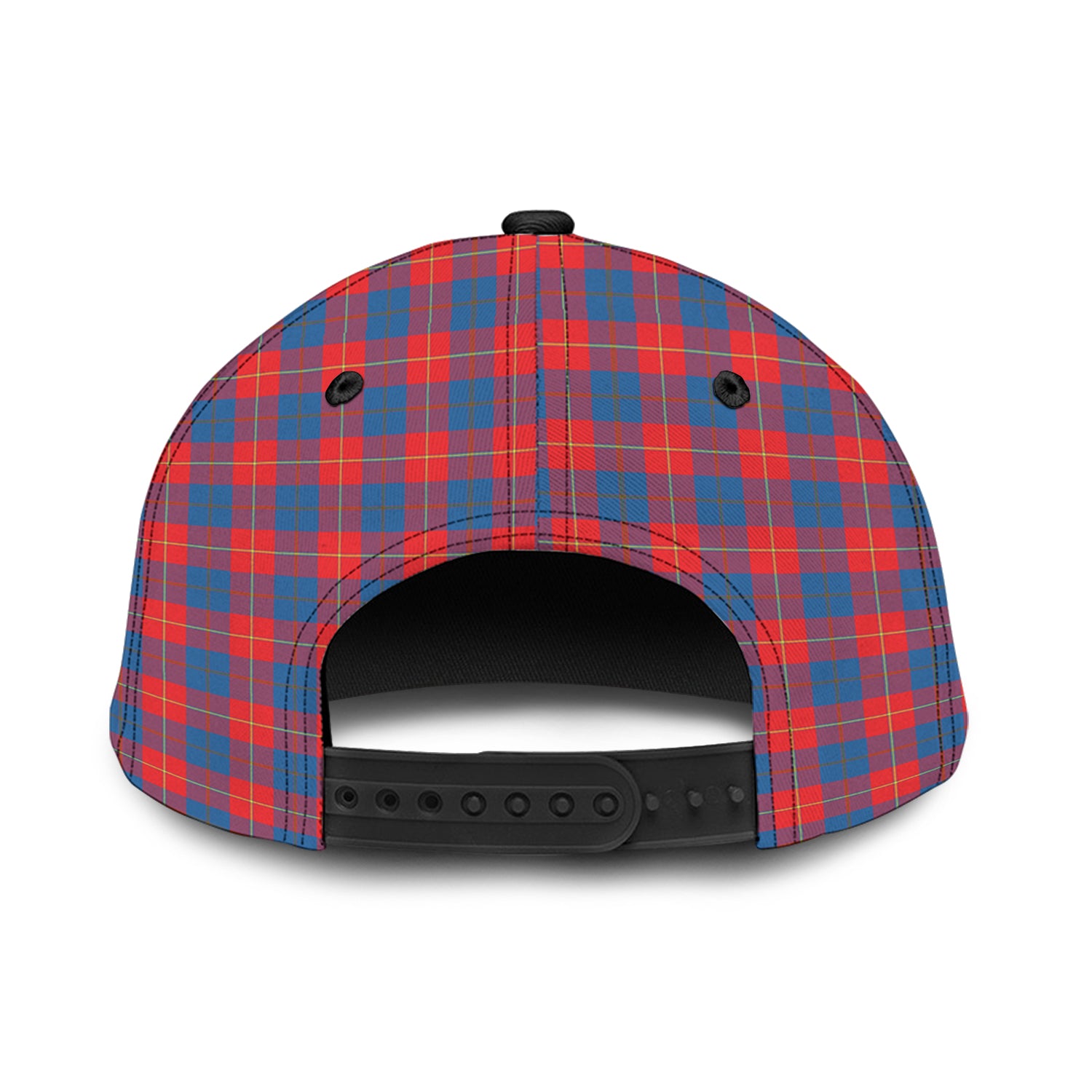 galloway-red-tartan-classic-cap-with-family-crest