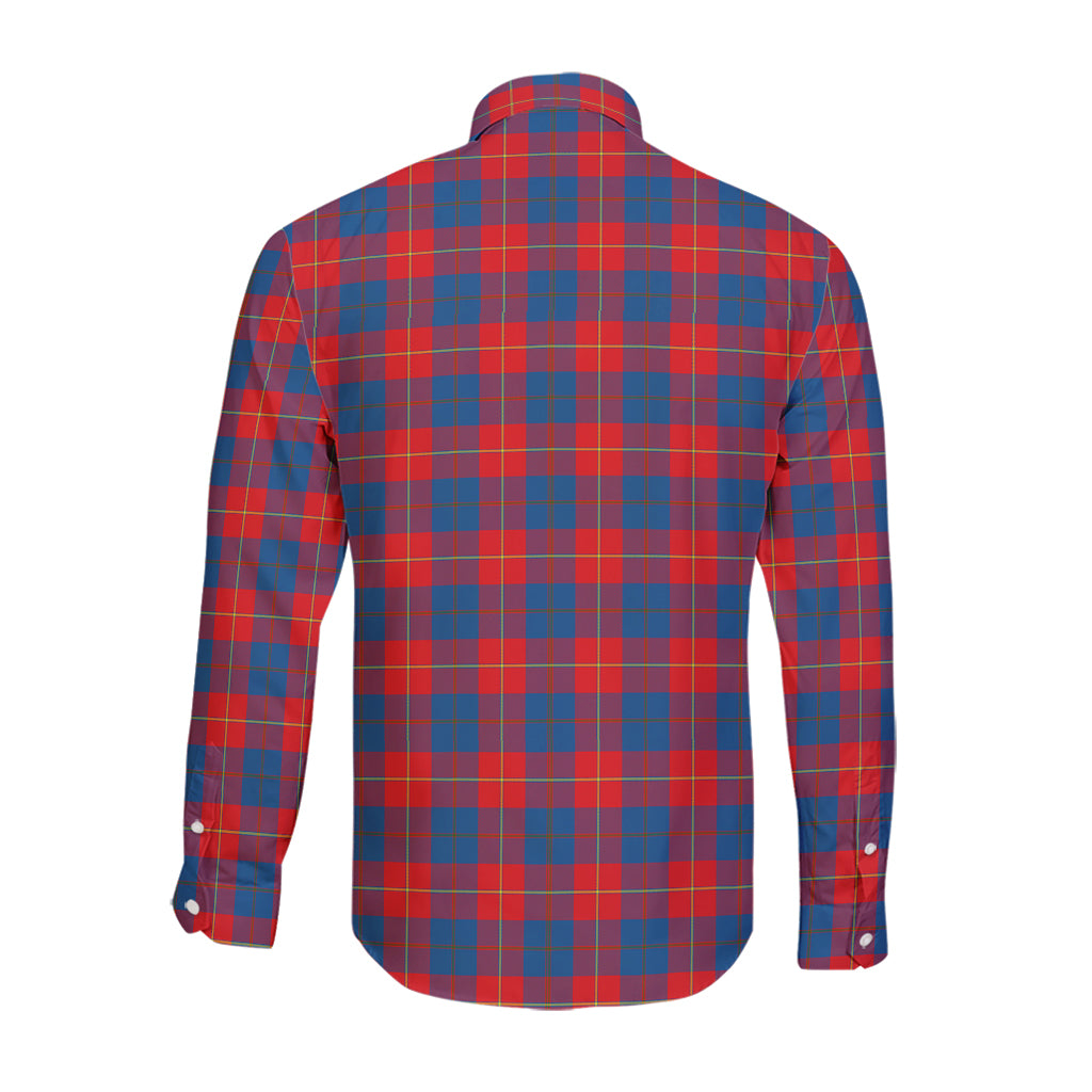 galloway-red-tartan-long-sleeve-button-up-shirt