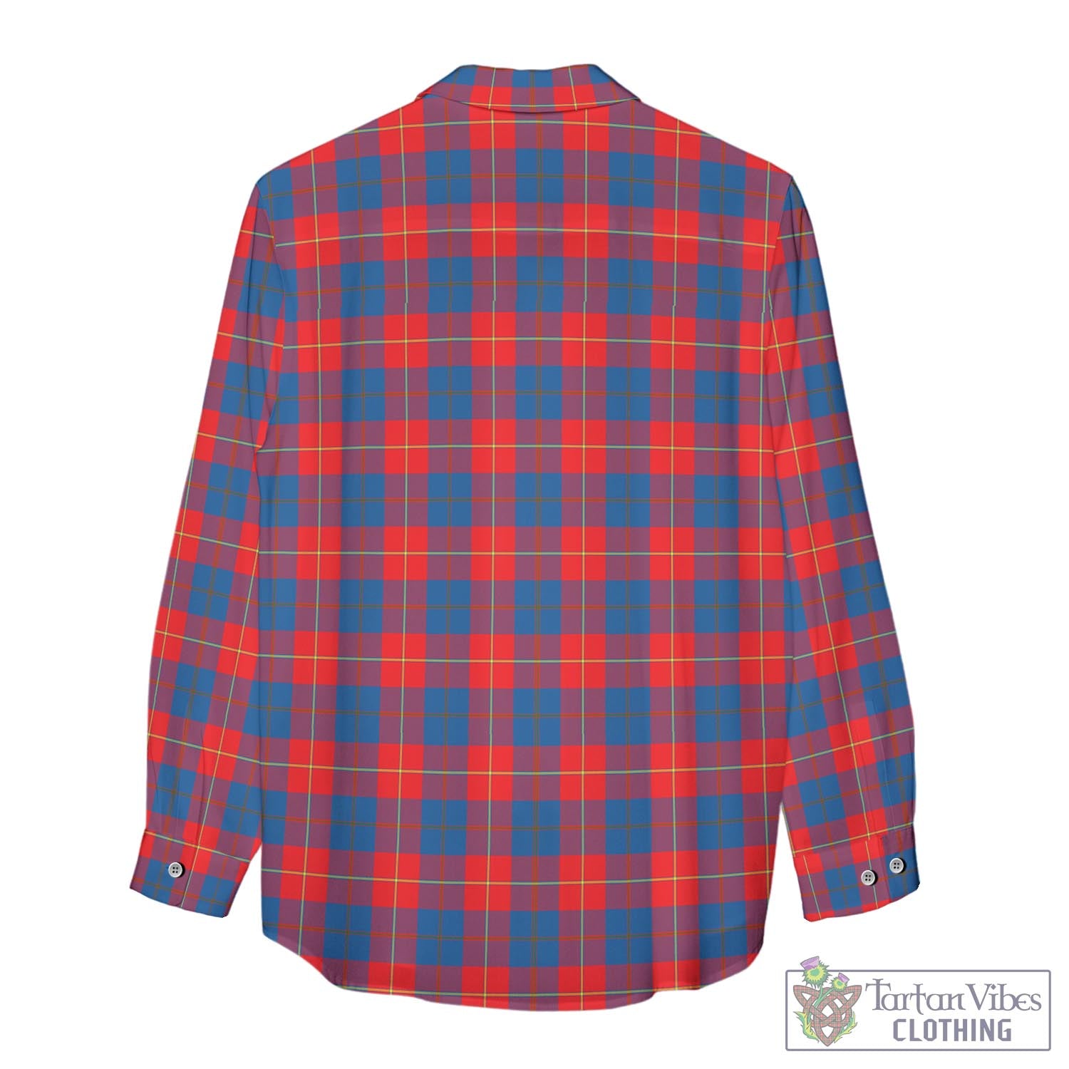 Galloway Red Tartan Womens Casual Shirt