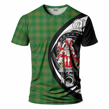 Galvin Irish Clan T-Shirt Celtic Circle Style Kid's Shirt - Tartan Vibes Clothing