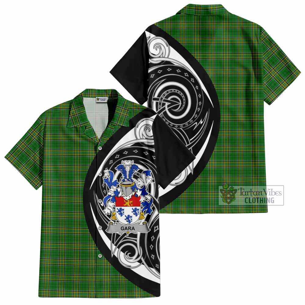 Gara Irish Clan Hawaiian Shirt Celtic Circle Style - Tartan Vibes Clothing