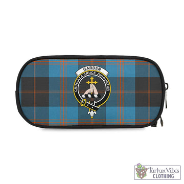 Garden (Gardyne) Tartan Pen and Pencil Case with Family Crest