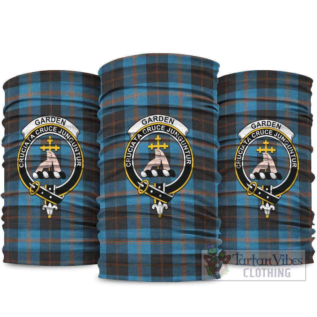 Garden Tartan Neck Gaiters, Tartan Bandanas, Tartan Head Band with Family Crest