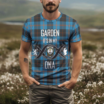 Garden Tartan T-Shirt with Family Crest DNA In Me Style