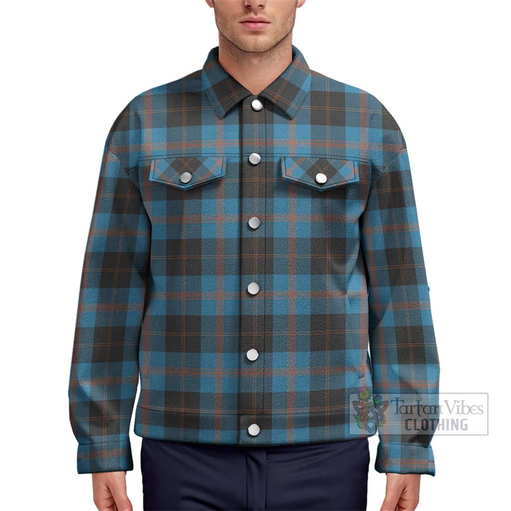 Garden (Gardyne) Tartan Unisex Lapel Cotton Jacket Unisex - Tartan Vibes Clothing