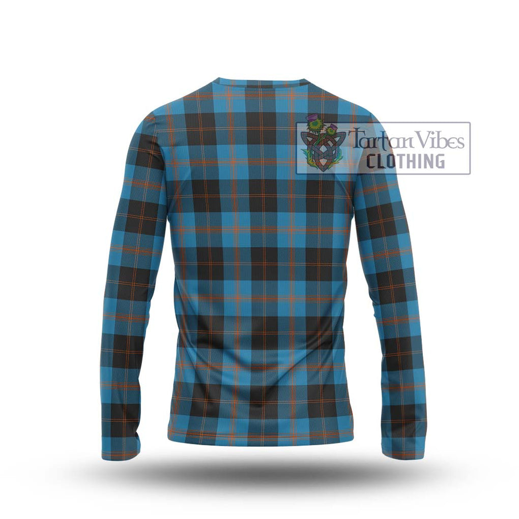 Garden (Gardyne) Tartan Long Sleeve T-Shirt with Family Crest DNA In Me Style - Tartanvibesclothing Shop