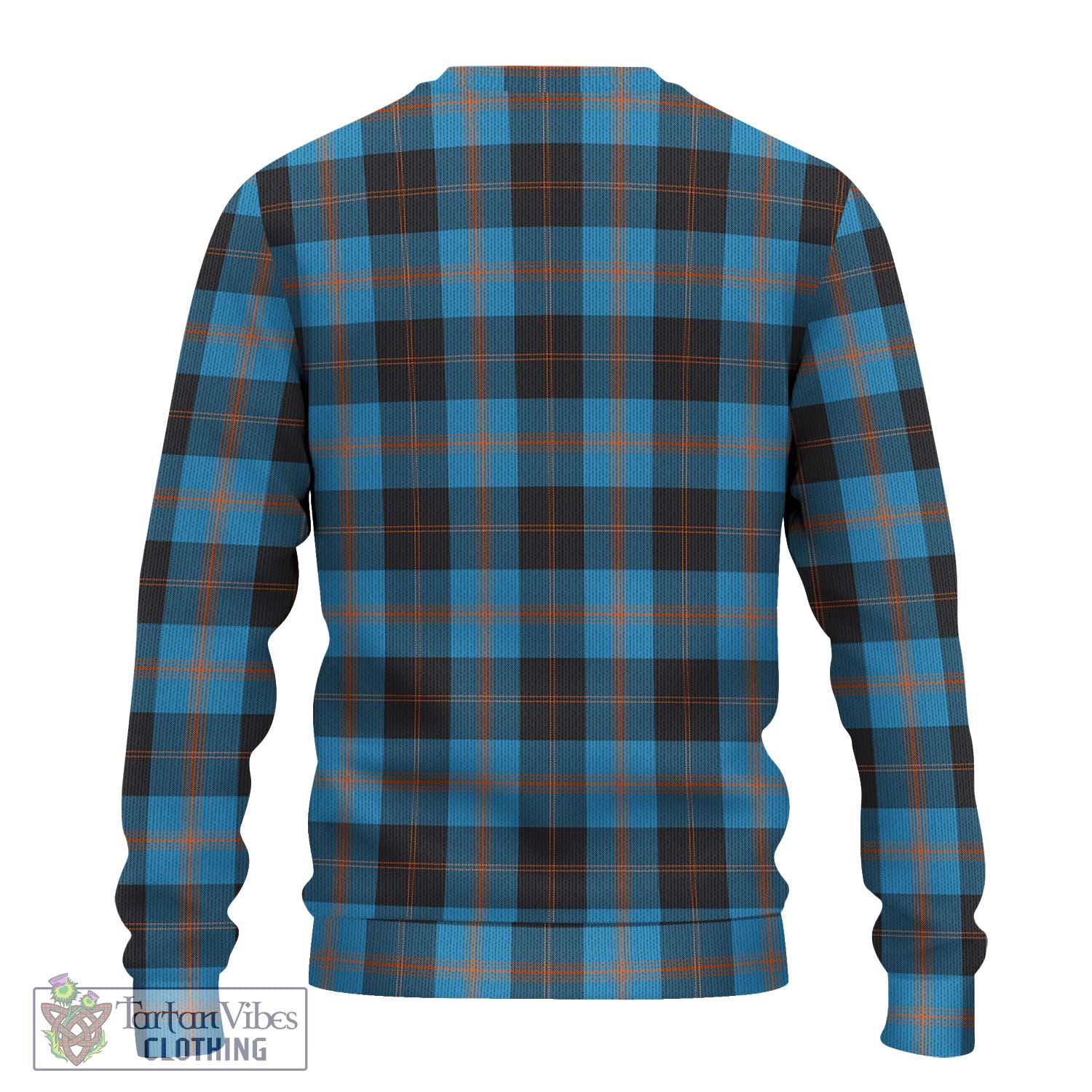 Tartan Vibes Clothing Garden Tartan Knitted Sweater with Family Crest DNA In Me Style