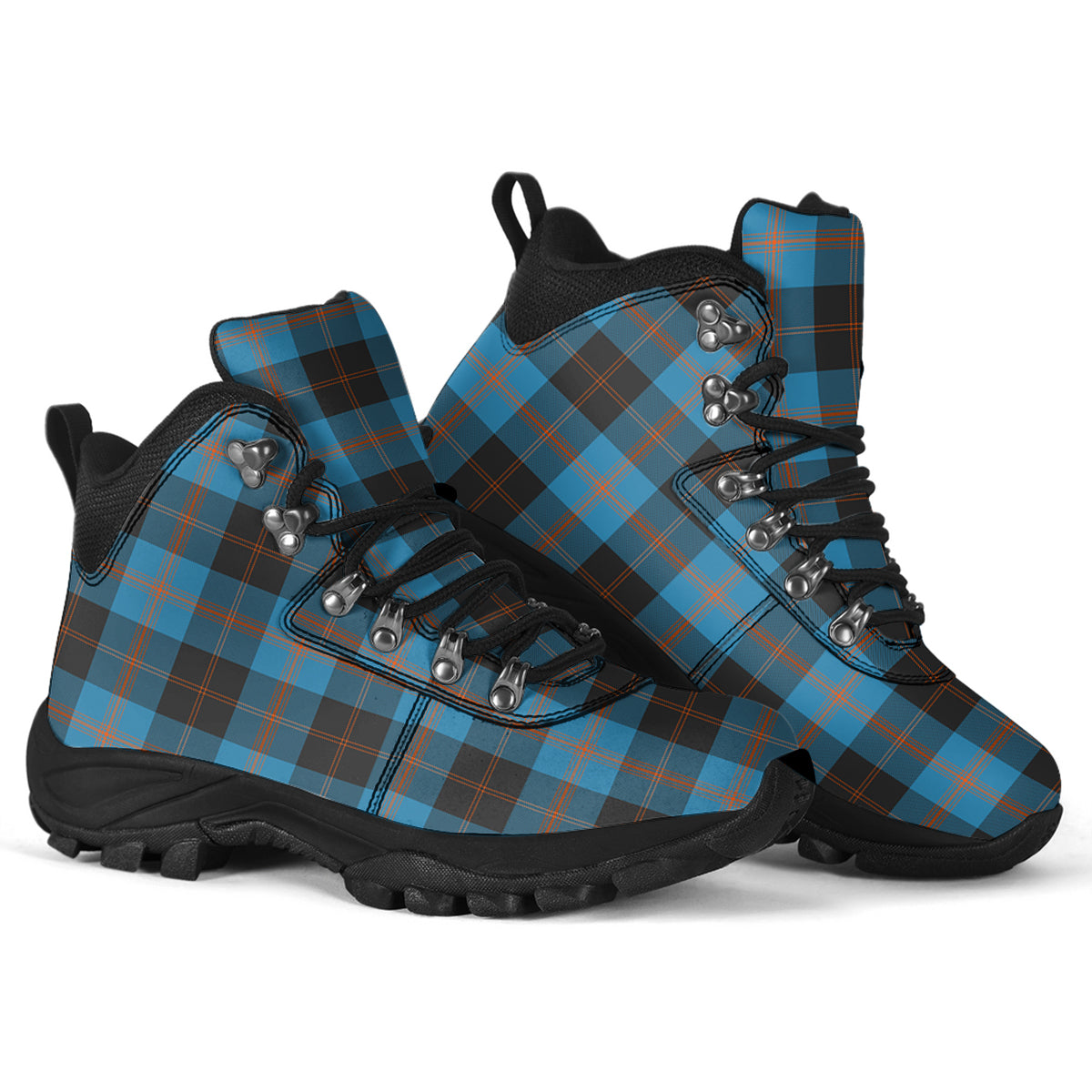 Garden Tartan Alpine Boots - Tartanvibesclothing