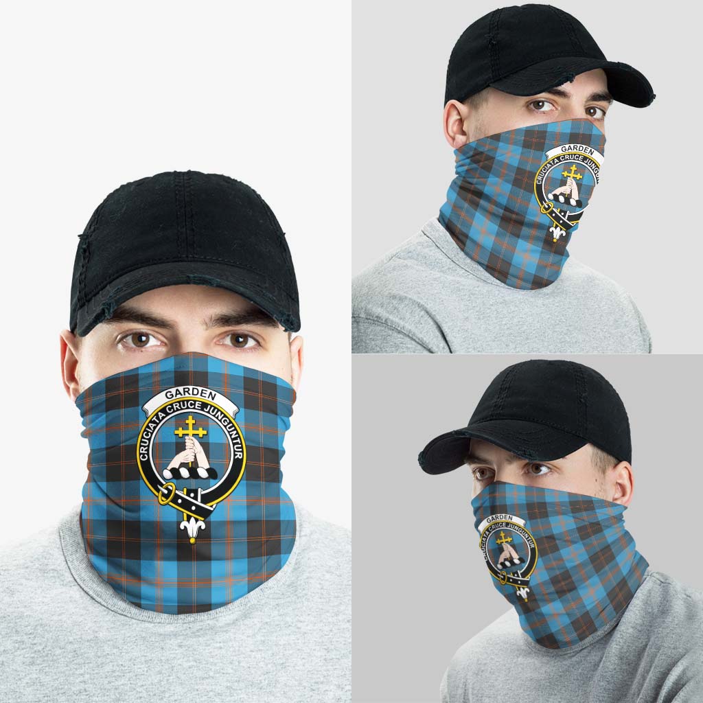 Garden Tartan Neck Gaiters, Tartan Bandanas, Tartan Head Band with Family Crest