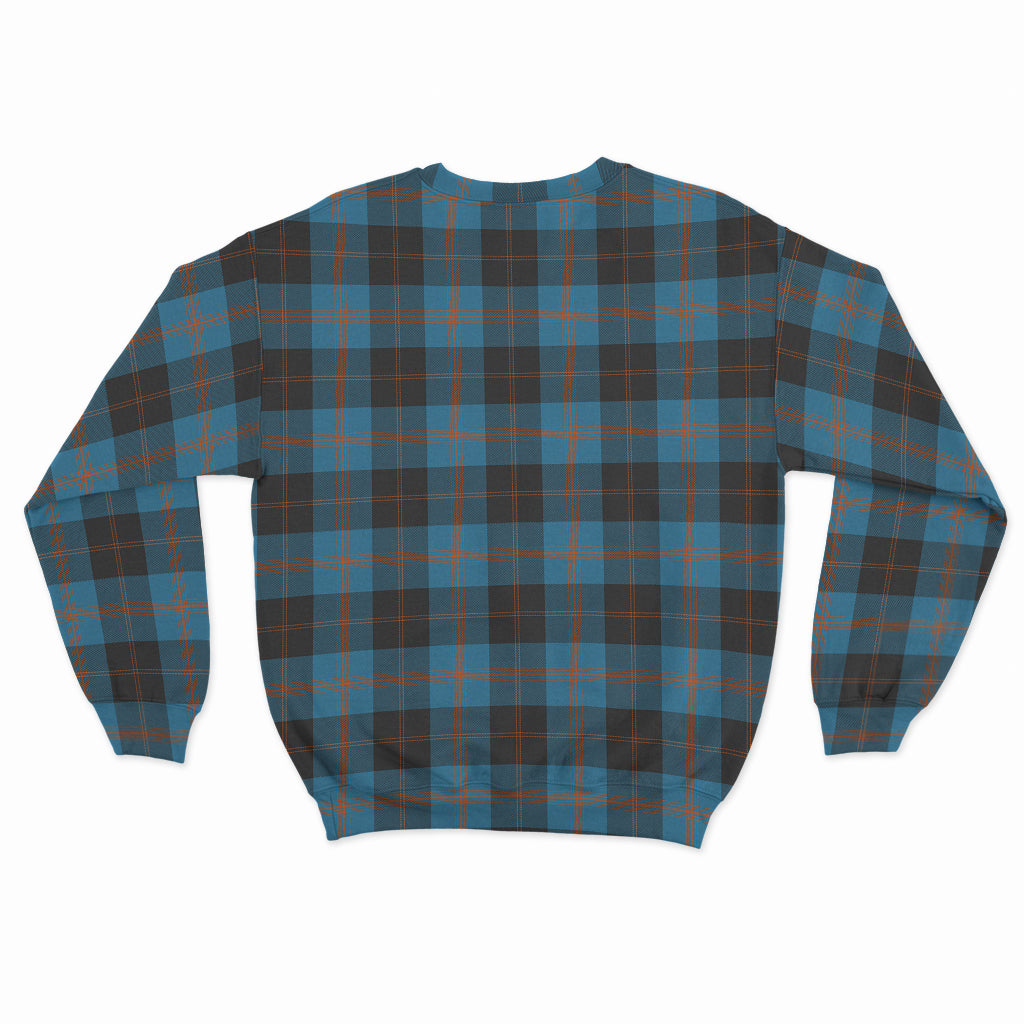 Garden (Gardyne) Tartan Sweatshirt with Family Crest - Tartan Vibes Clothing