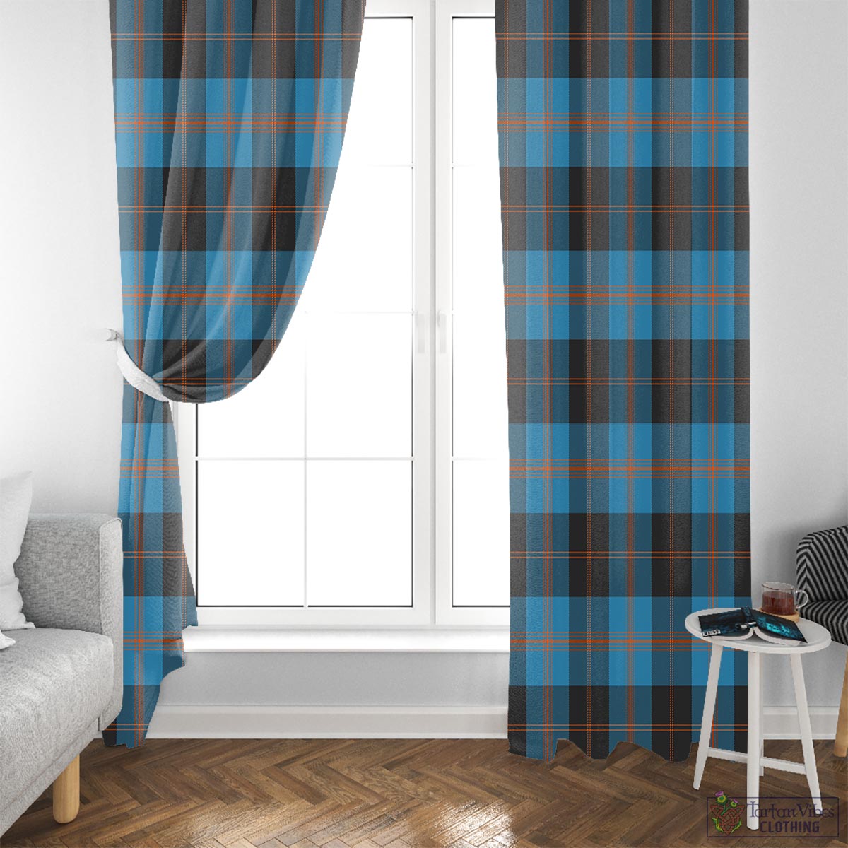 Garden Tartan Window Curtain