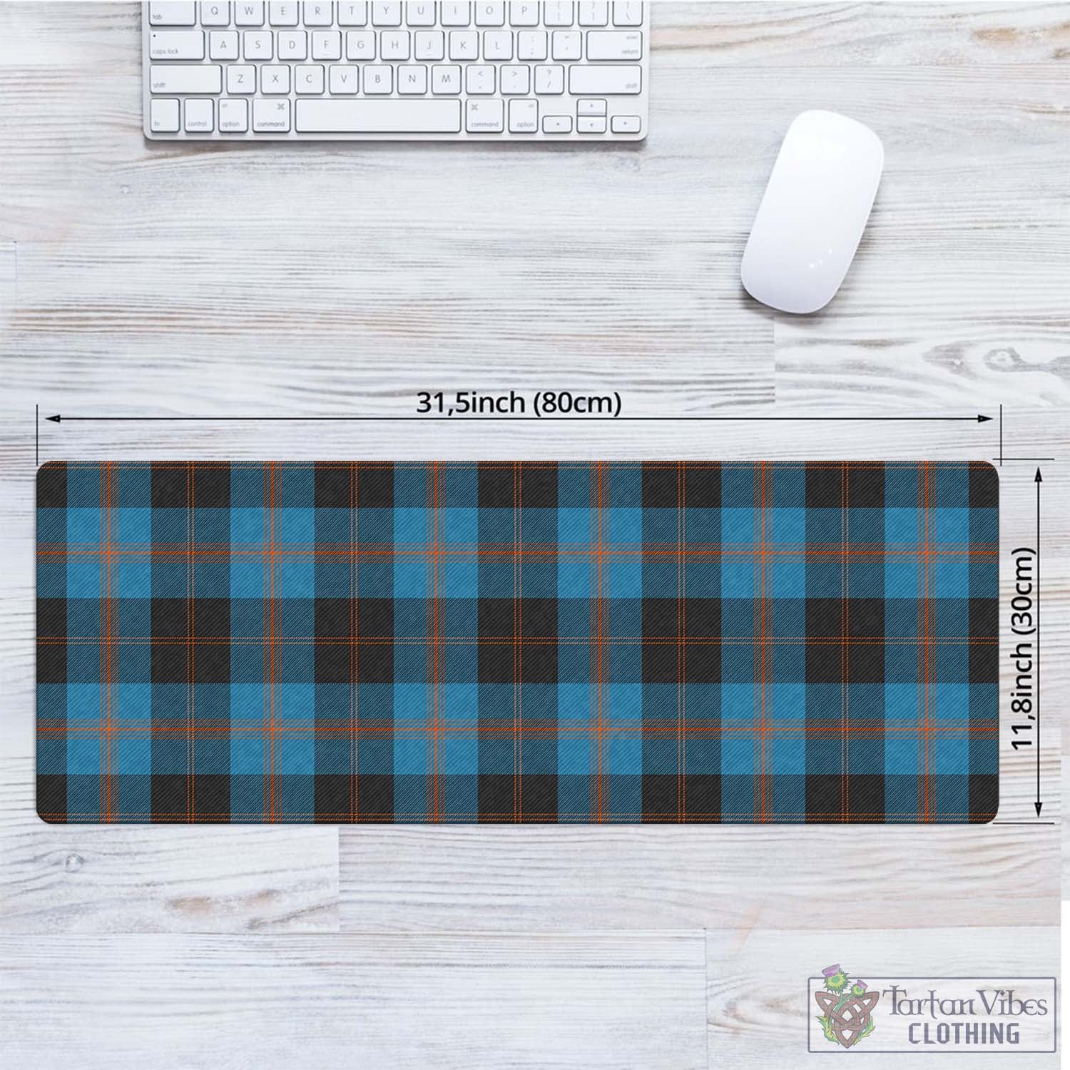 Tartan Vibes Clothing Garden Tartan Mouse Pad