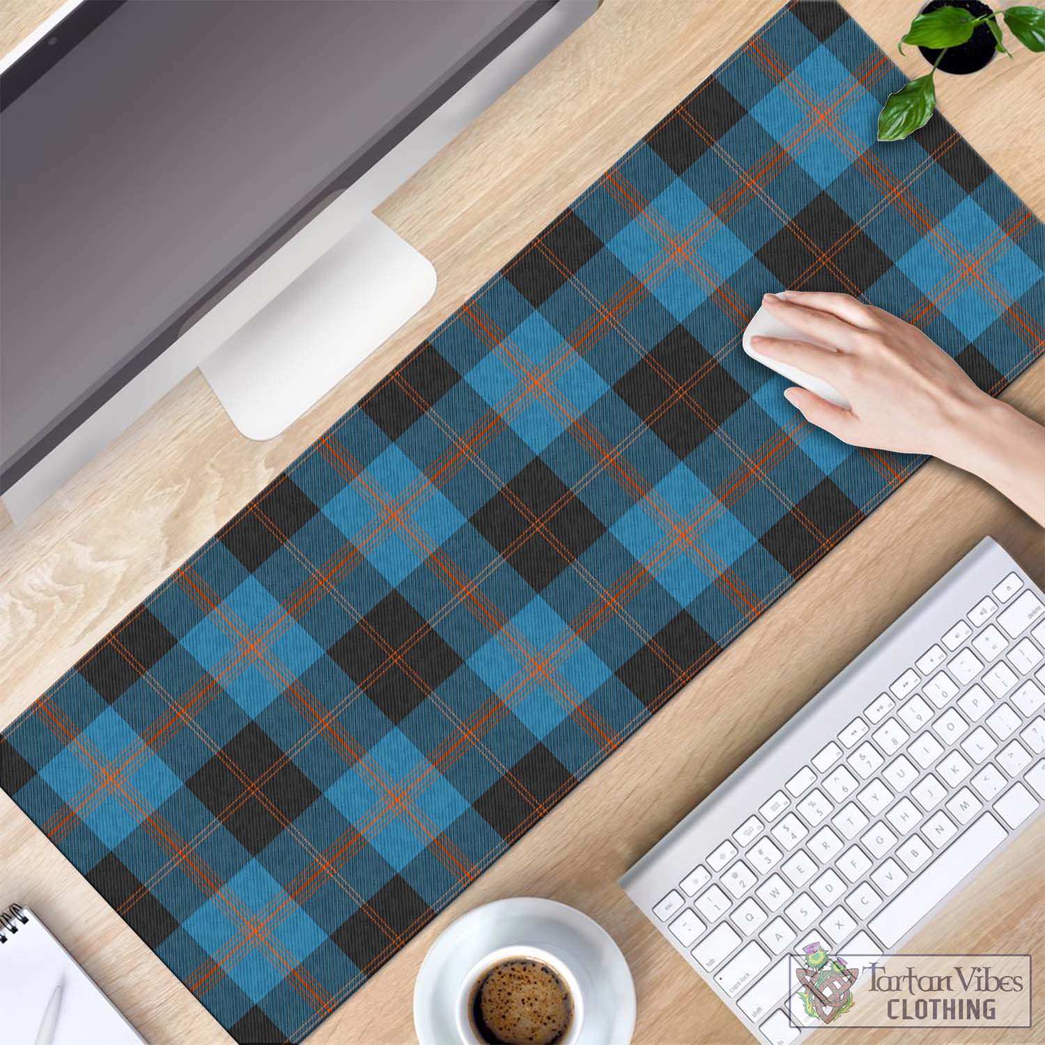 Tartan Vibes Clothing Garden Tartan Mouse Pad