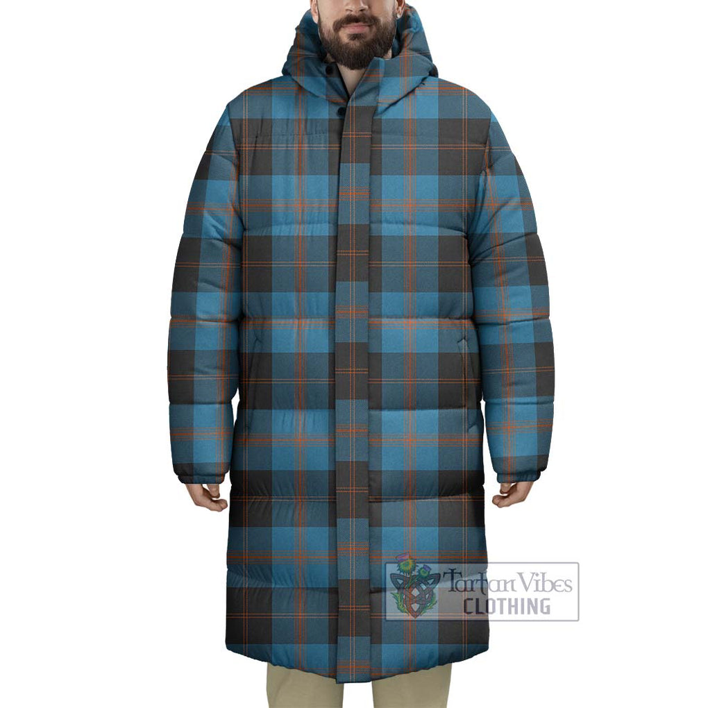 Tartan Vibes Clothing Garden (Gardyne) Tartan Long Down Jacket