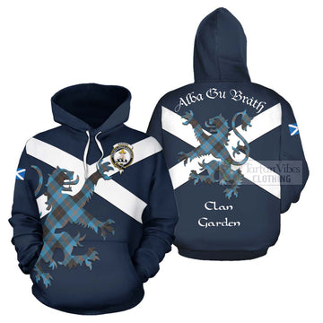 Garden (Gardyne) Tartan Lion Rampant Hoodie Proudly Display Your Heritage with Alba Gu Brath and Clan Name