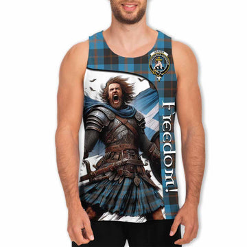 Garden (Gardyne) Crest Tartan Men's Tank Top Inspired by the Freedom of Scottish Warrior