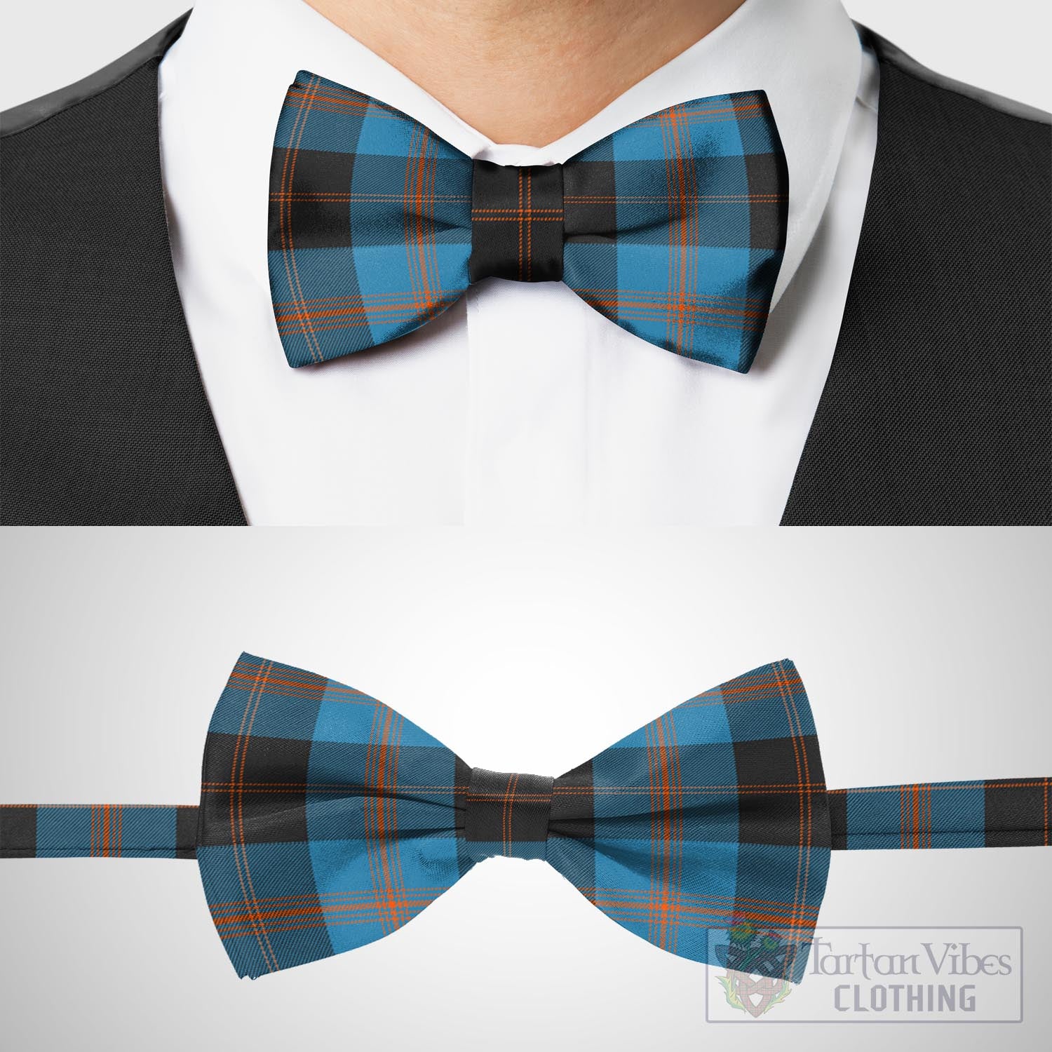 Tartan Vibes Clothing Garden (Gardyne) Tartan Bow Tie