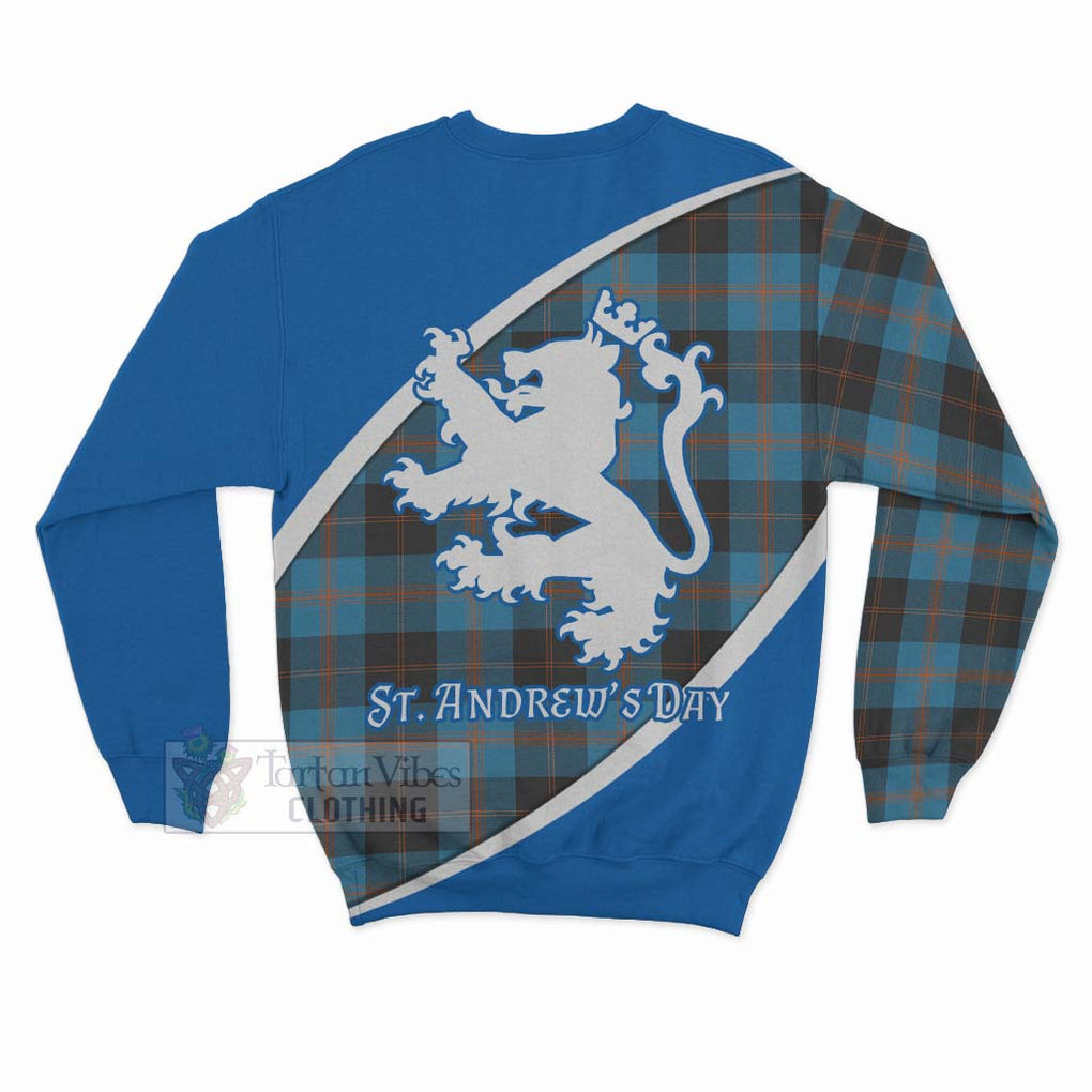 Tartan Vibes Clothing Garden (Gardyne) Family Crest Tartan Sweatshirt Celebrate Saint Andrew's Day in Style