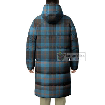 Garden (Gardyne) Tartan Long Down Jacket