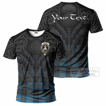 Garden (Gardyne) Tartan T-Shirt with Family Crest Celtic Thistle Vibes