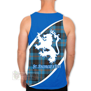 Garden (Gardyne) Family Crest Tartan Men's Tank Top Celebrate Saint Andrew's Day in Style