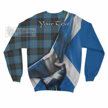 Garden (Gardyne) Tartan Sweatshirt with Family Crest Scotland Patriotic Style