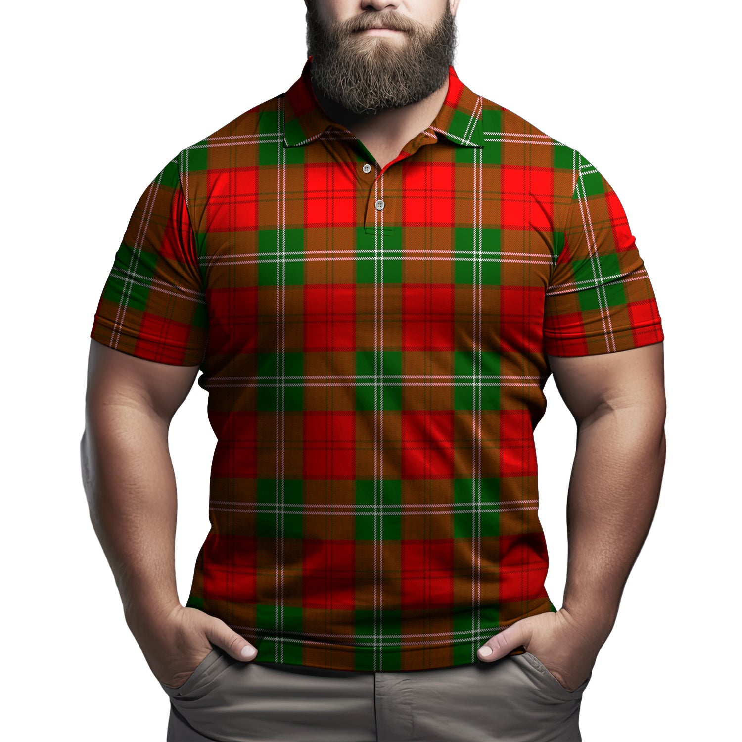 Gartshore Tartan Mens Polo Shirt Kid - Tartan Vibes Clothing