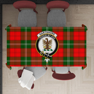 Gartshore Tartan Tablecloth with Family Crest