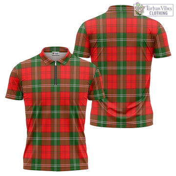 Gartshore Tartan Zipper Polo Shirt