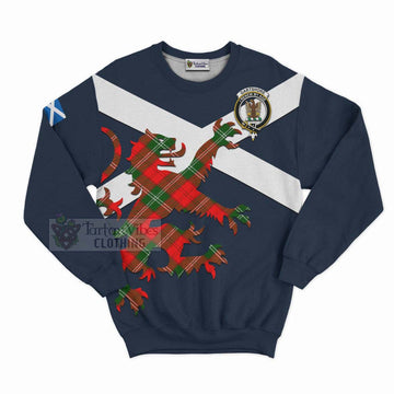 Gartshore Tartan Lion Rampant Sweatshirt  Proudly Display Your Heritage with Alba Gu Brath and Clan Name