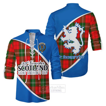 Gartshore Family Crest Tartan Ghillie Kilt Shirt Celebrate Saint Andrew's Day in Style