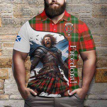 Gartshore Crest Tartan Polo Shirt Inspired by the Freedom of Scottish Warrior