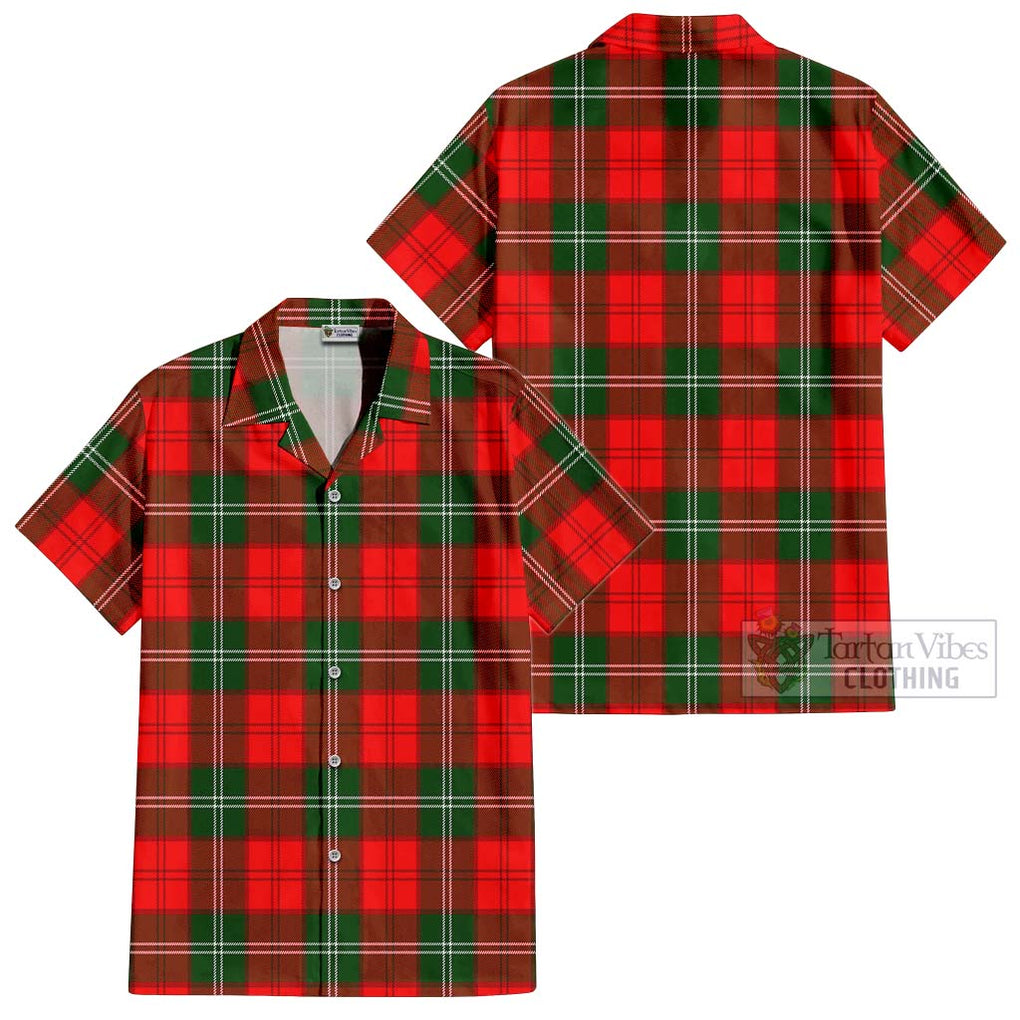 Gartshore Tartan Cotton Hawaiian Shirt Kid - Tartanvibesclothing Shop