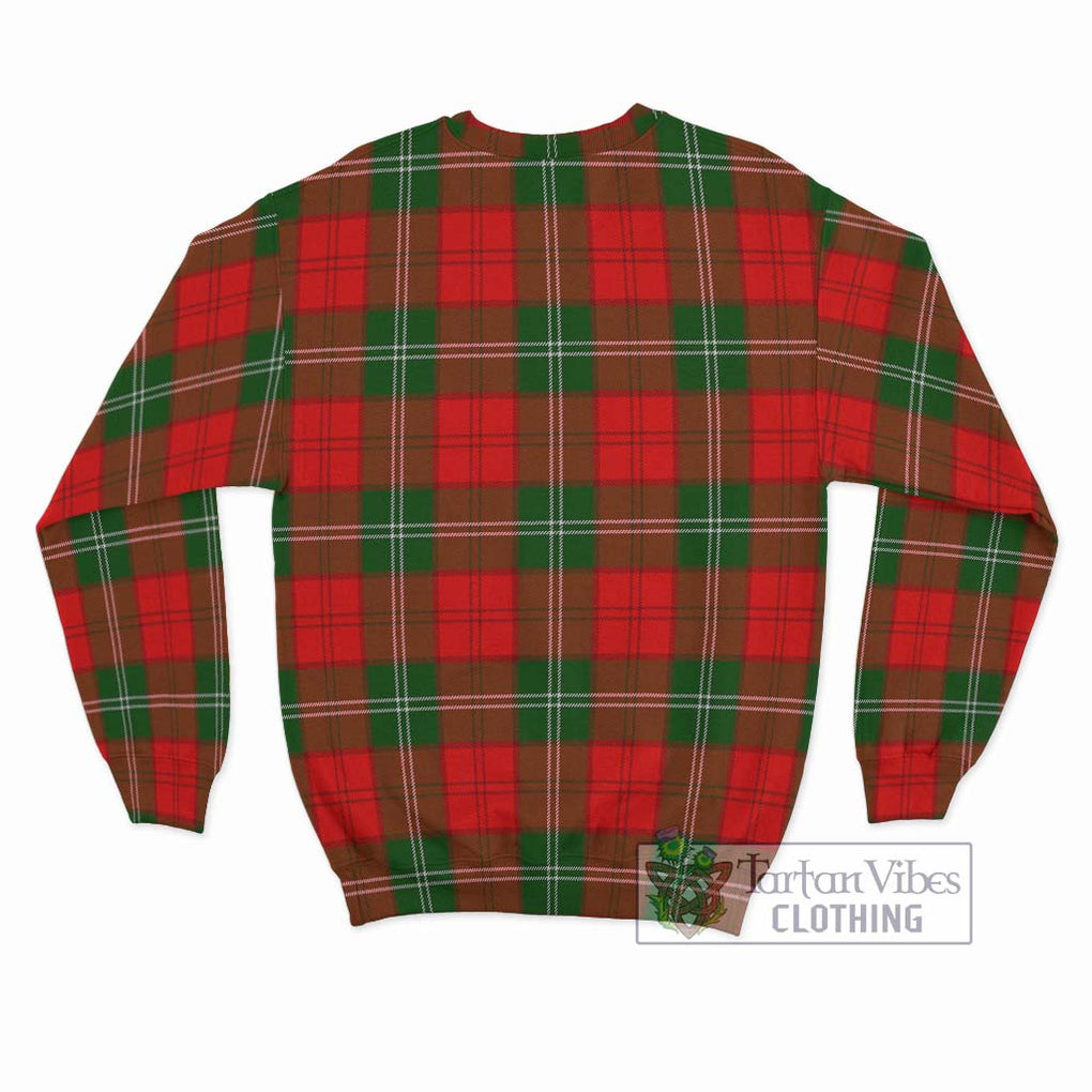 Gartshore Tartan Sweatshirt with Family Crest DNA In Me Style - Tartanvibesclothing Shop