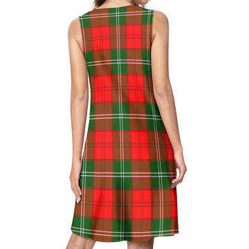 Gartshore Tartan Womens Casual Dresses