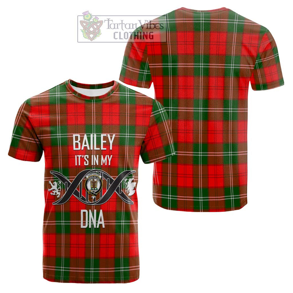 Tartan Vibes Clothing Gartshore Tartan Cotton T-shirt with Family Crest DNA In Me Style