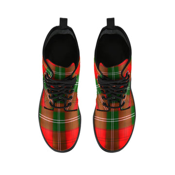 Gartshore Tartan Leather Boots