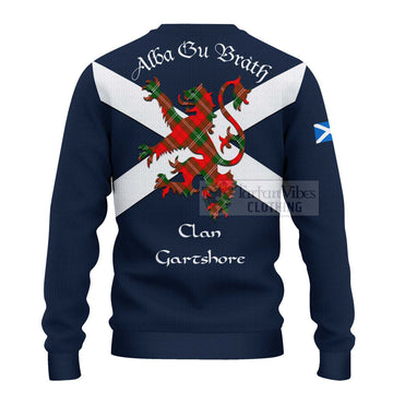 Gartshore Tartan Lion Rampant Ugly Sweater Proudly Display Your Heritage with Alba Gu Brath and Clan Name