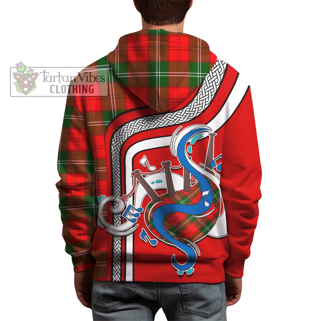 Gartshore Tartan Hoodie with Epic Bagpipe Style - Tartanvibesclothing Shop