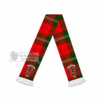 Gartshore Tartan Ruffneck Scarf with Family Crest - Tartan Vibes Clothing