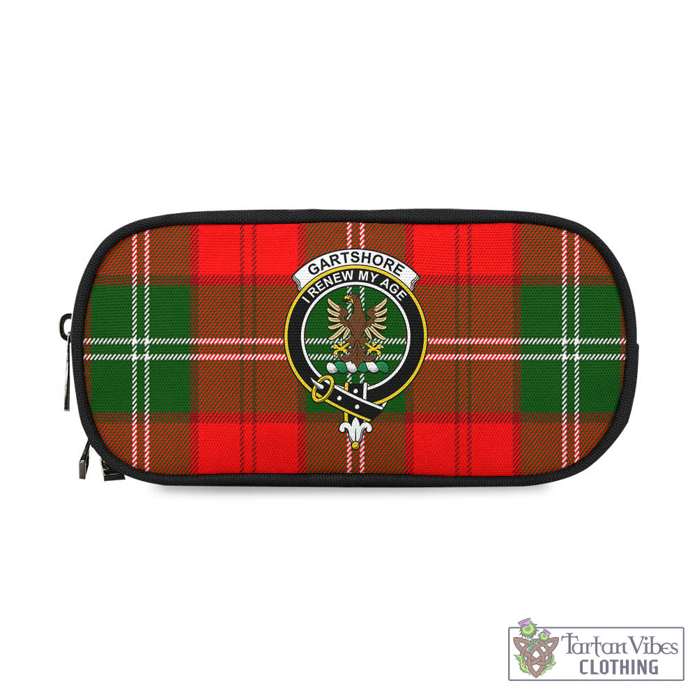 Tartan Vibes Clothing Gartshore Tartan Pen and Pencil Case with Family Crest