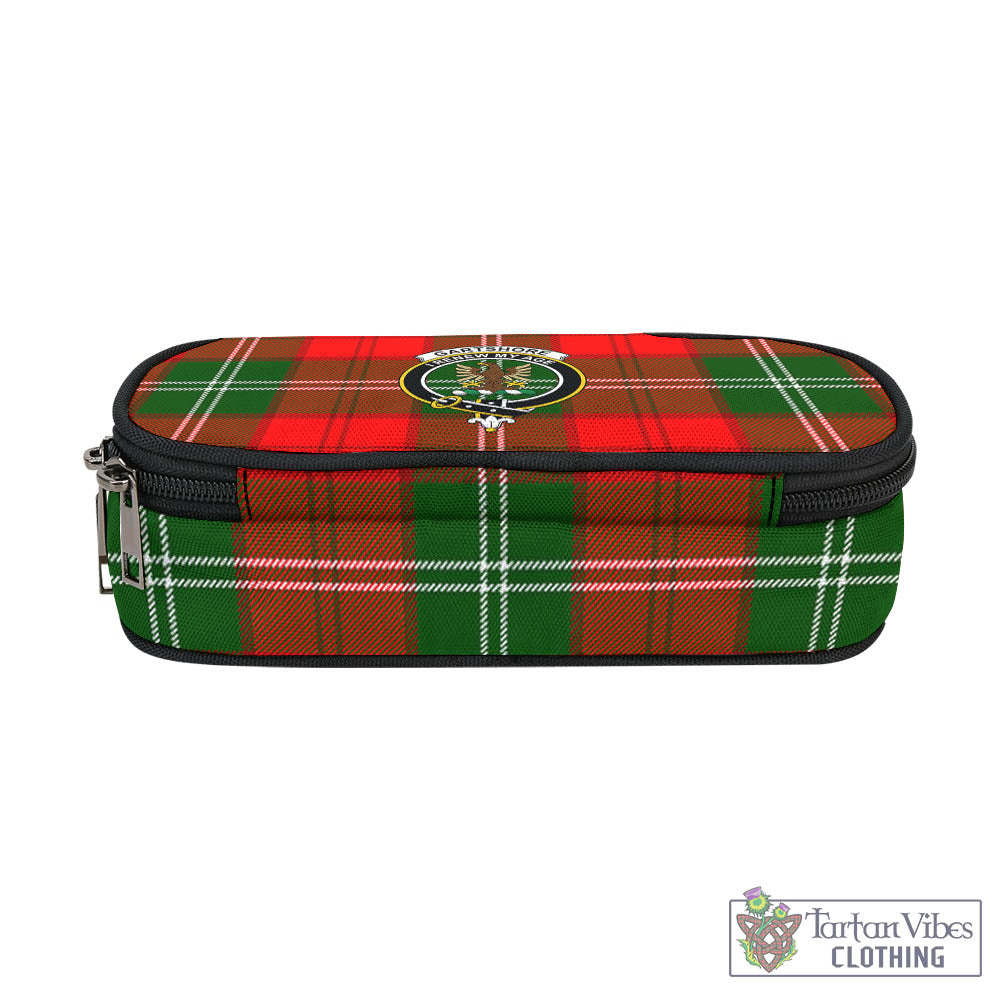 Tartan Vibes Clothing Gartshore Tartan Pen and Pencil Case with Family Crest