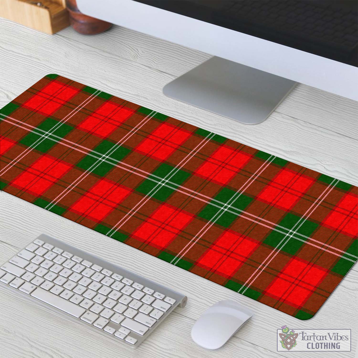 Tartan Vibes Clothing Gartshore Tartan Mouse Pad