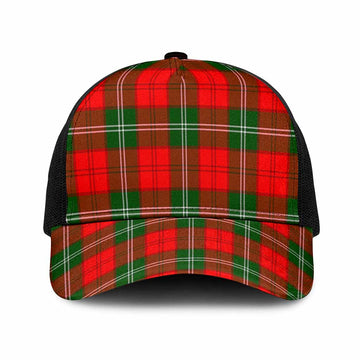 Gartshore Tartan Mesh Trucker Cap One Size (Adjustable) Black - Tartan Vibes Clothing