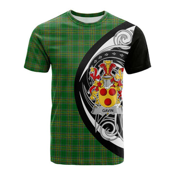 Gavin Irish Clan Cotton T-shirt Celtic Circle Style Kid's Shirt - Tartan Vibes Clothing