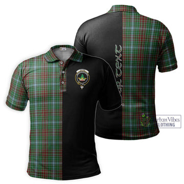 Gayre Tartan Polo Shirt with Family Crest and Half Of Me Style